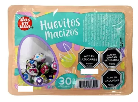Huevitos Pascua Macizos 30 unidades