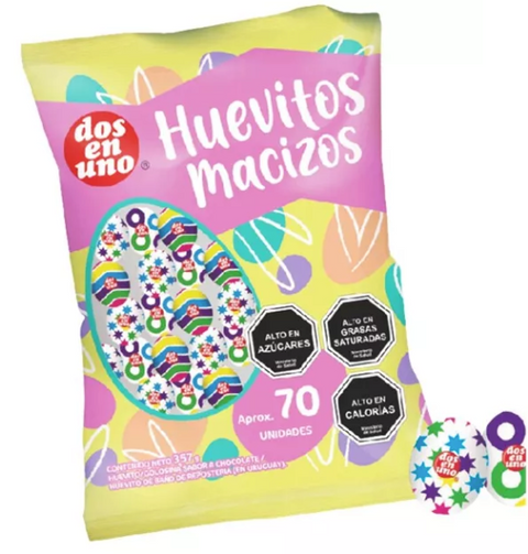 Huevitos Pascua Macizos 70 unidades