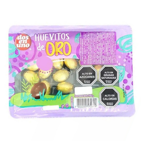 Huevitos Pascua de Oro - 16 unidades