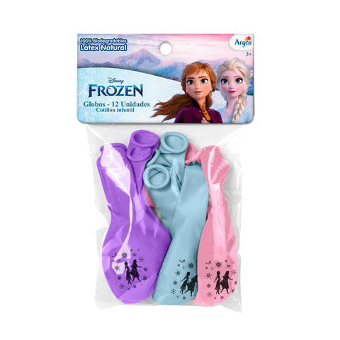 Globo Frozen N°9 - 12 Unidades