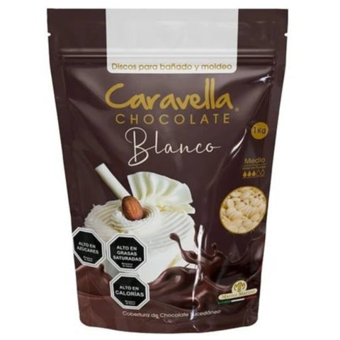 Cobertura Caravella Blanca 1kg