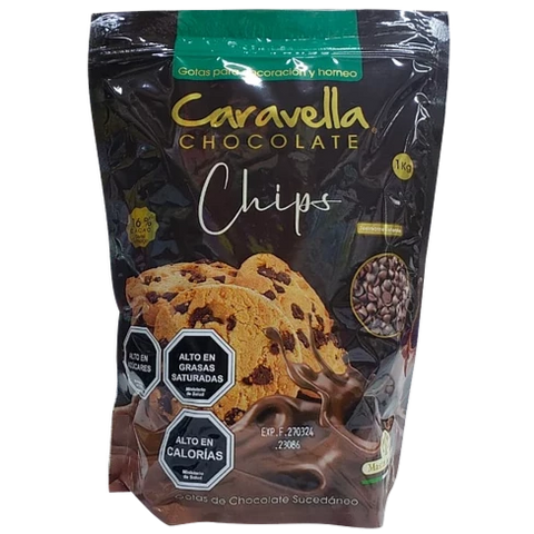 Chips Chocolate Caravella 1Kg