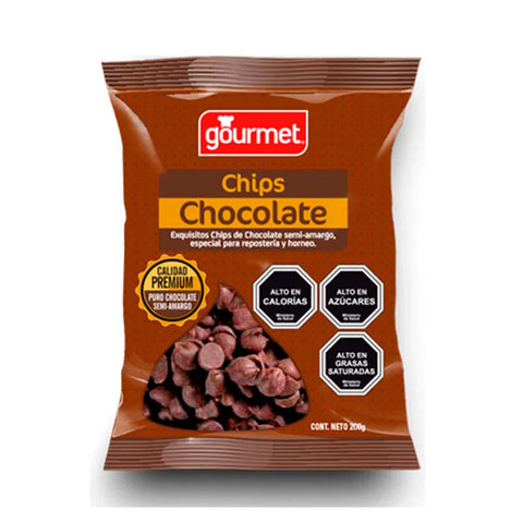 Chips de Chocolate Premium 200 Gr