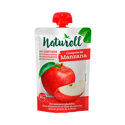 Compota Manzana Naturell 90 gr