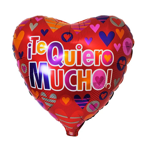 Globo Foil "Te Quiero Mucho"