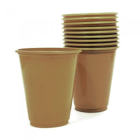 Vaso Plastico 230 cc ELIGE COLOR - 10 Unidades