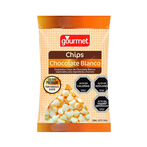 Chips de Chocolate Blanco 200 Gr