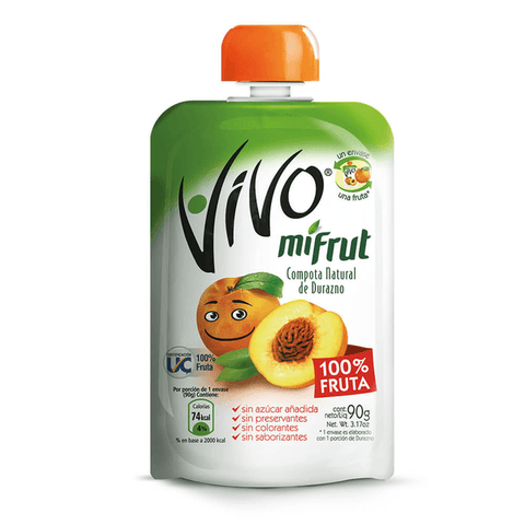 Compota Mifrut Durazno 90 Gr