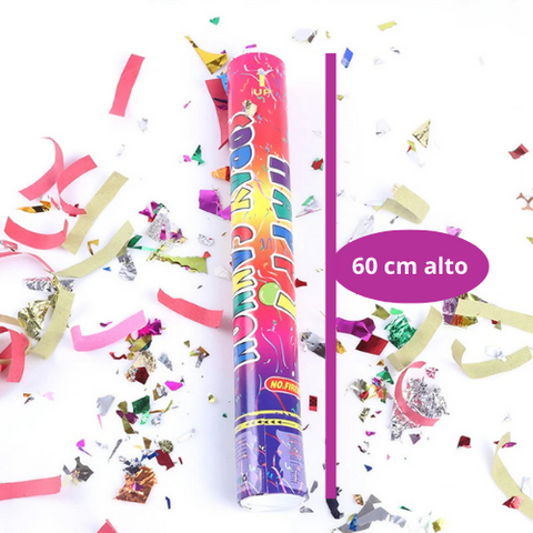 Tubo Lanza Confetti 60 cm