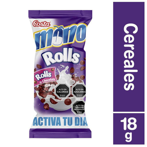 Cereal Snack Mono Rolls 18 Gr