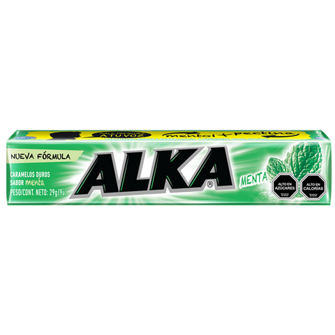 Caramelo Alka Menta Display 12 unidades