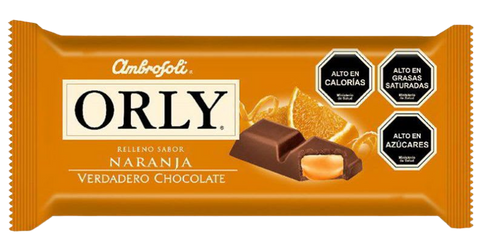 Chocolate Orly Naranja 115 gr