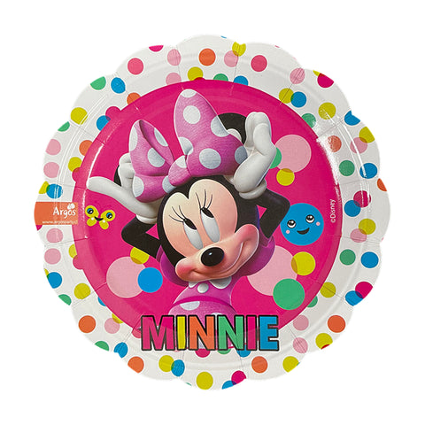 Minnie Plato Torta - 6 Unidades