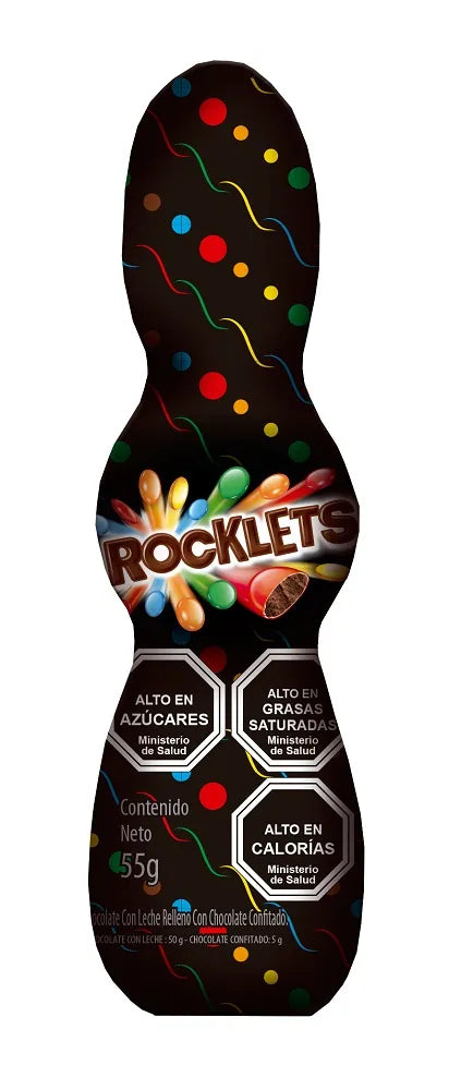 Conejo De Chocolate Rocklets 55 gr