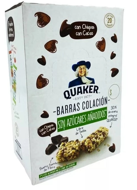 Barra Cereal Chips Chocolate - 20 Unidades