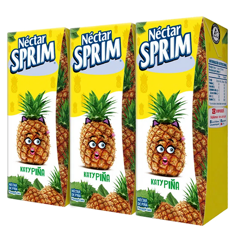 Pack x 3 Néctar Sprim Piña 190 cc