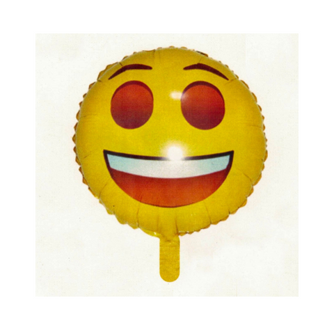 Globo Emoji Metalico 1 Un