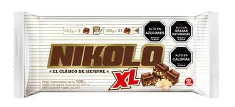 Tableta Nikolo XL 100 gr