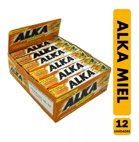 Caramelo Alka Miel Display 12 unidades