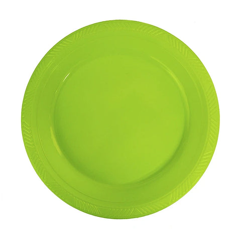 Plato Plástico 18cm ELIGE COLOR - 10 Unidades