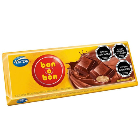 Chocolate Bon o Bon barra 95 gr