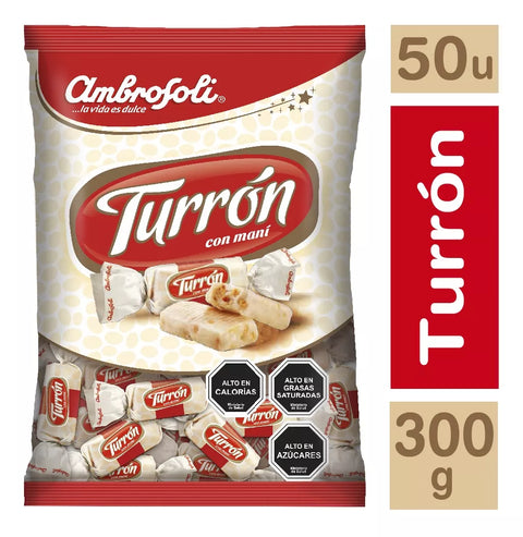 Mini Turrón Ambrosoli 300 gr