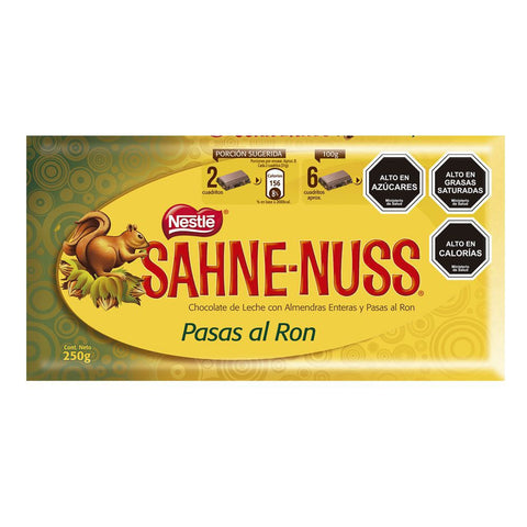 Chocolate Sahne Nuss Rainsing 250 gr