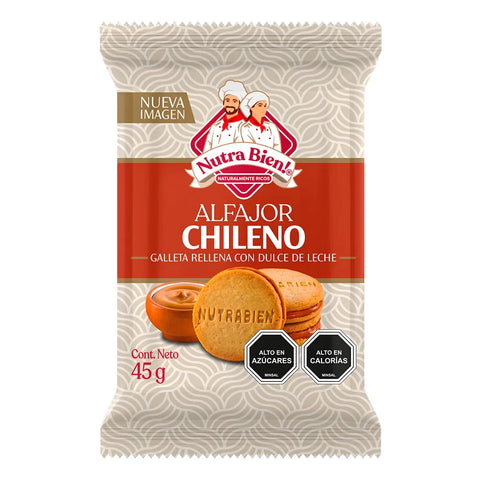 Alfajor Chileno Nutrabien 45 gr