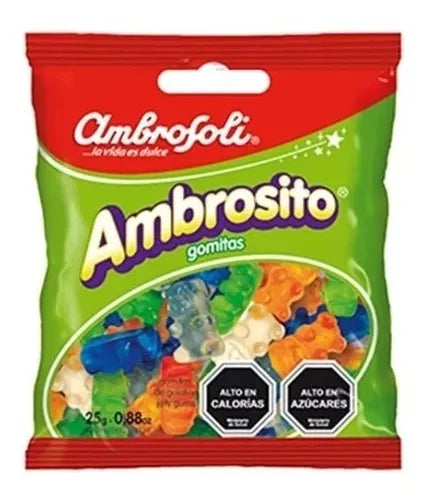 Gomita Ambrosito 25 gr Display