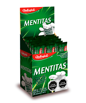 Mentitas Masticrunch 13.5 gr Display 24 unidades