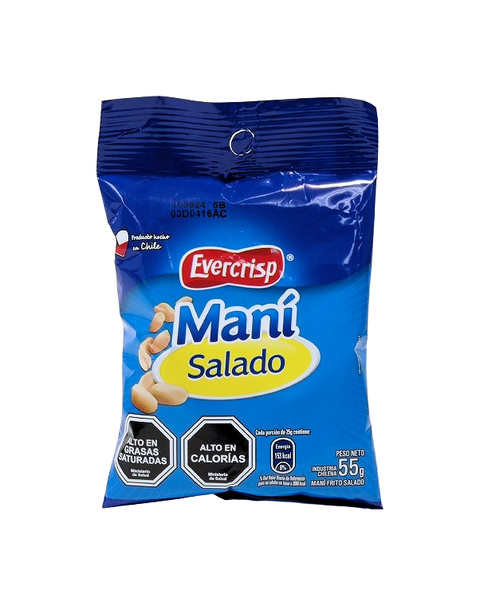 Maní Salado 55 gr