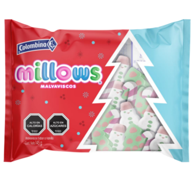 Marshmallows Milows Navidad 145 gr