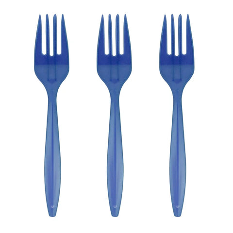 Tenedor Plástico ELIGE COLOR - 20 Unidades