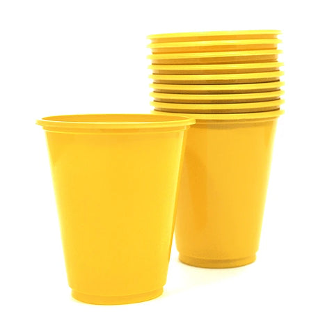 Vaso Plastico 230 cc ELIGE COLOR - 10 Unidades