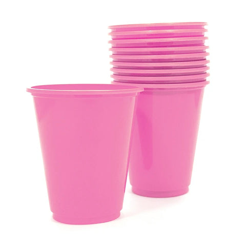 Vaso Plastico 230 cc ELIGE COLOR - 10 Unidades