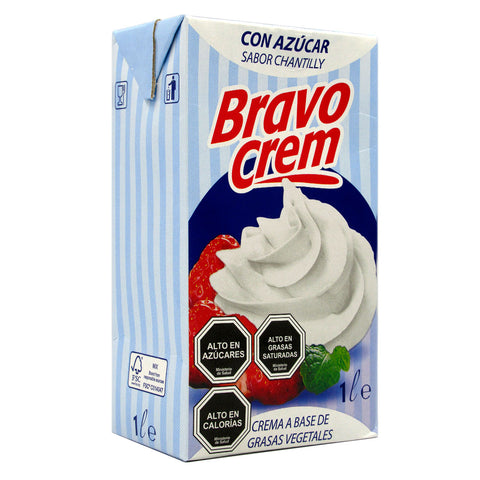 Crema Bravo Crem Chantilly 1 Lt