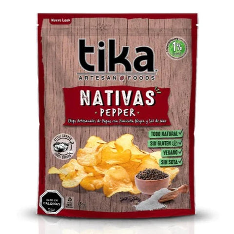 Papas Tika Nativas Pepper 180 Gr