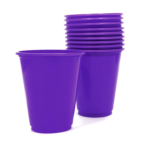Vaso Plastico 230 cc ELIGE COLOR - 10 Unidades