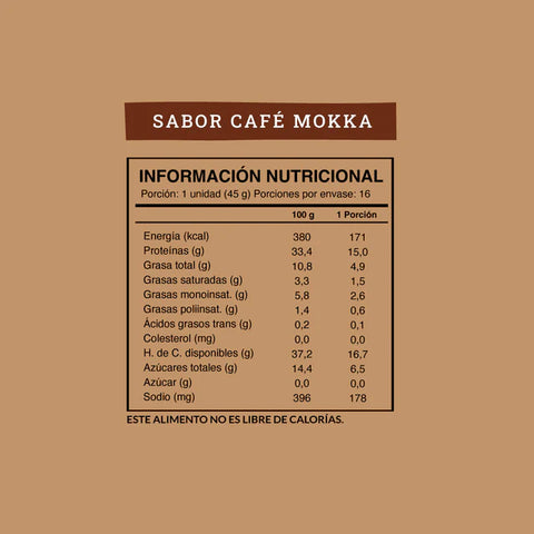 Wild Protein Sabor Café Mokka 45 Gr - 1 Unidad
