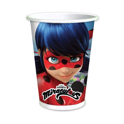 Ladybug Vasos - 6 Unidades