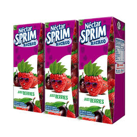 Pack x 3 Néctar Sprim Berries 190 cc