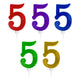 Vela N°5 Glitter XL