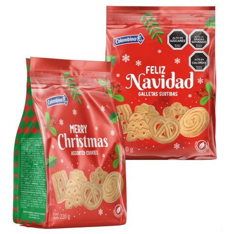 Galletas Feliz Navidad 220 Gr