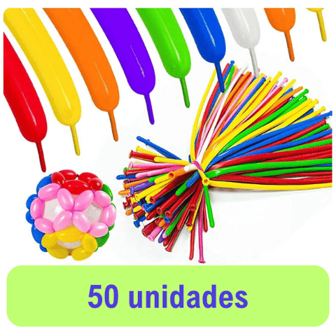 Globo Figura Surtido - 50 Unidades