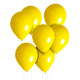 Globo Liso Amarillo N°9 - 25 unidades