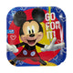 Plato Torta Mickey 6 Unidades