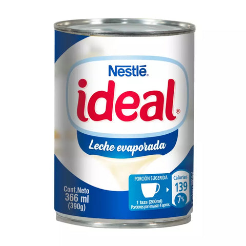 Leche Evapolarada Ideal 390 gr