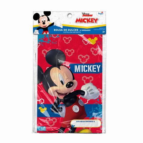 Bolsa Para Dulces Mickey - 6 Unidades