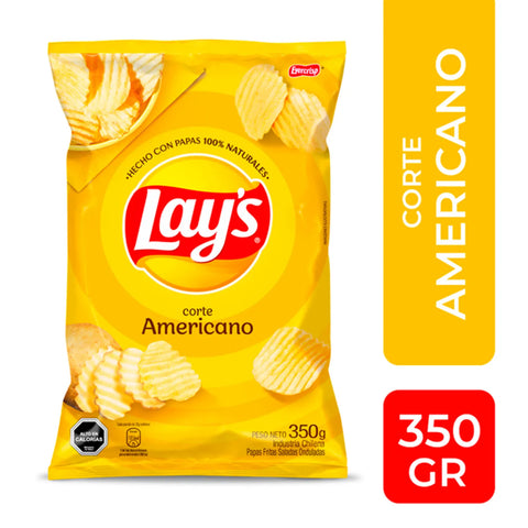 Papa Lay´s Corte Americano 350 Gr.