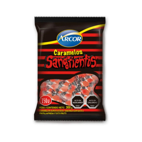 Caramelos Sangrientos Halloween